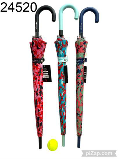 Imagen de PARAGUAS AUTOMATICO ESTAMPADO LAS OREIRO 85 CM 5.25